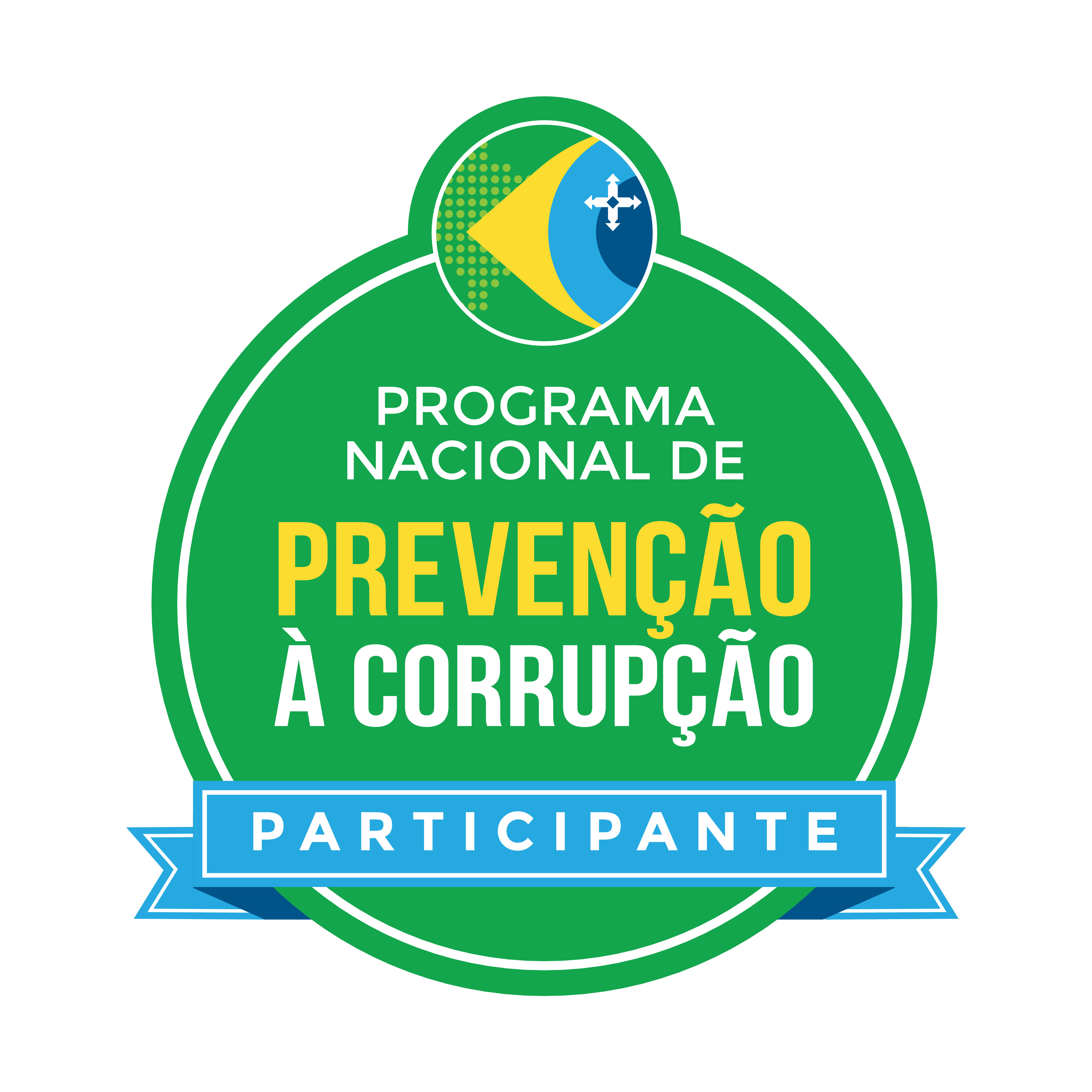 Marca de Participação no Programa Nacional de Combate à Corrupção e-Prevenção